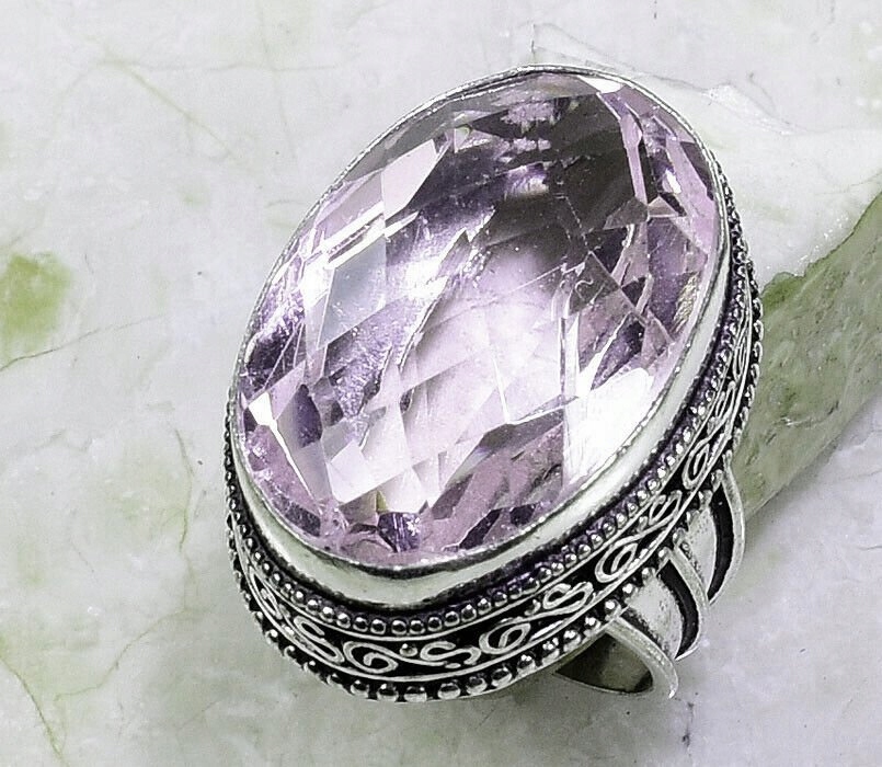 NICE RING PINK QUARTZ