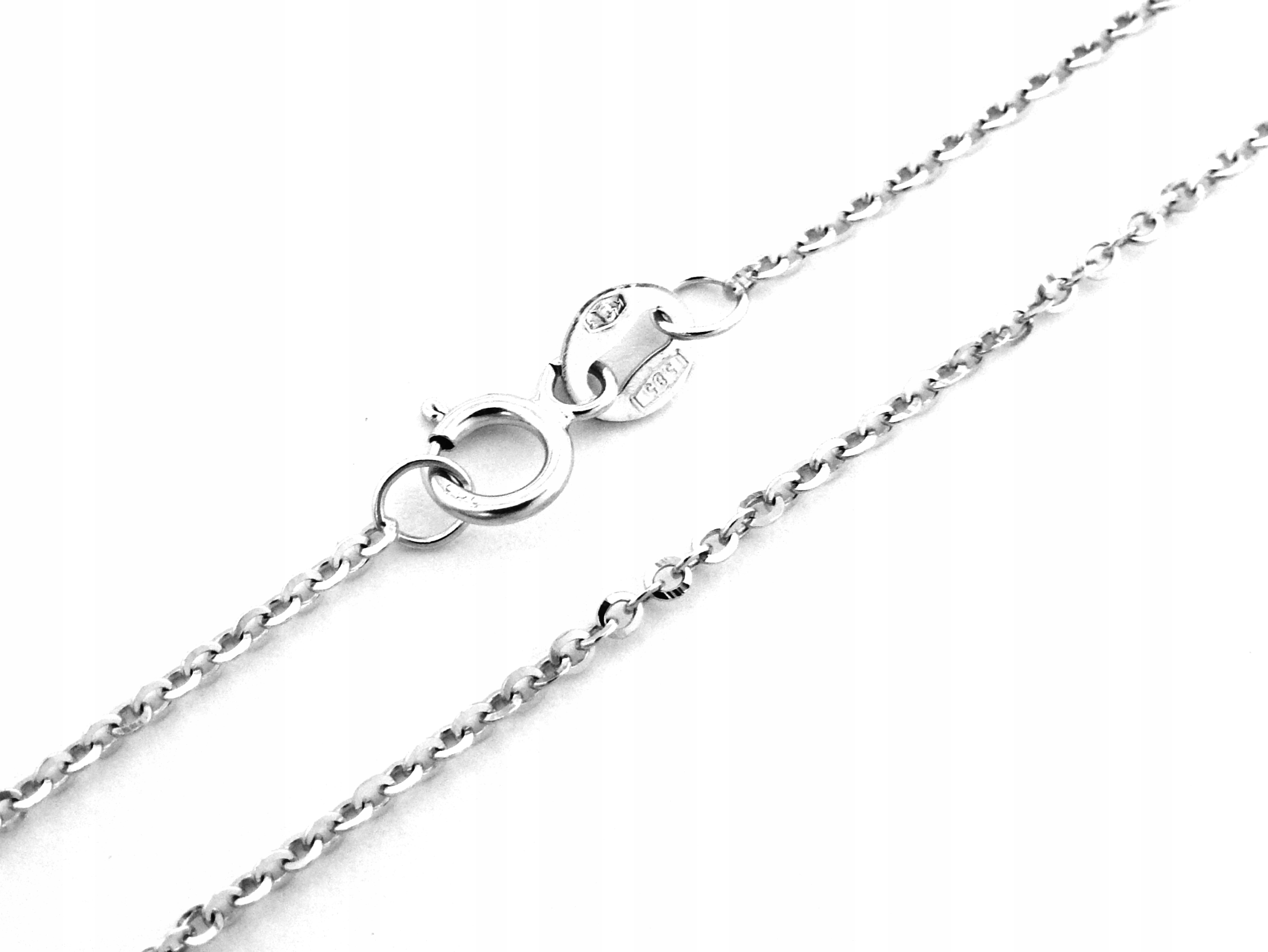 Ankier Chain White Gold 585 45 cm na zavesenie