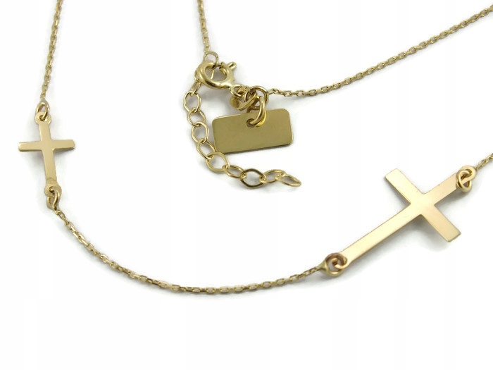 Reťazová celebrita Krzyżyki Gold Pr.585 (Gł)