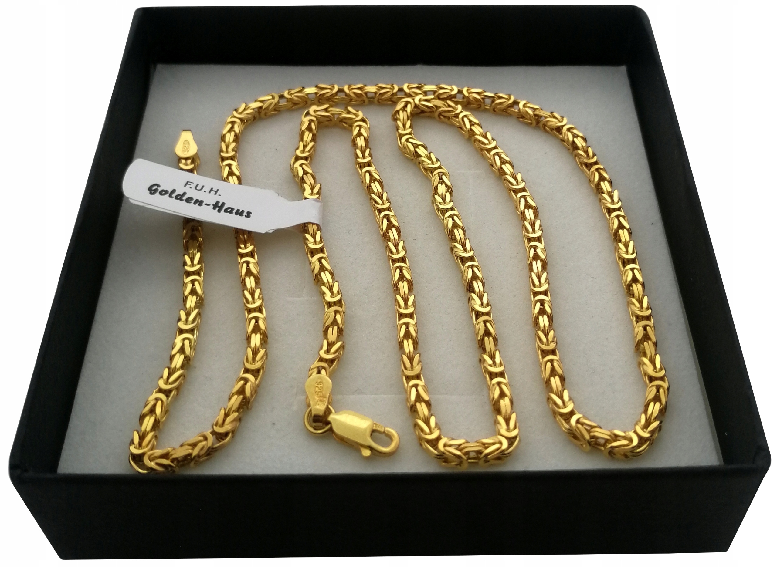 Royal Chain Silver 925 + 24k Gold Gift