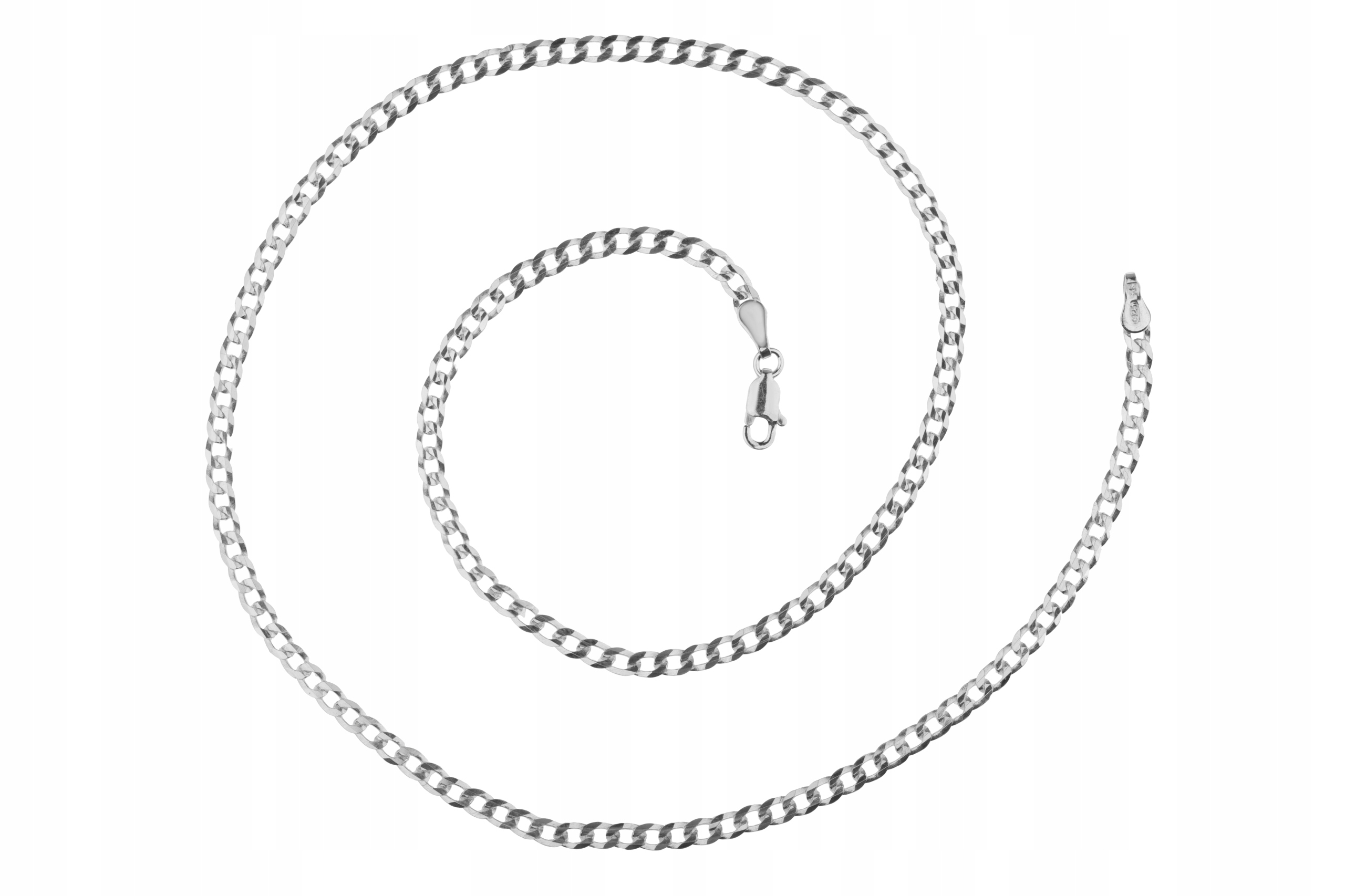 Reťazový mužský stimulátor 60 cm 3,2 mm striebro 925
