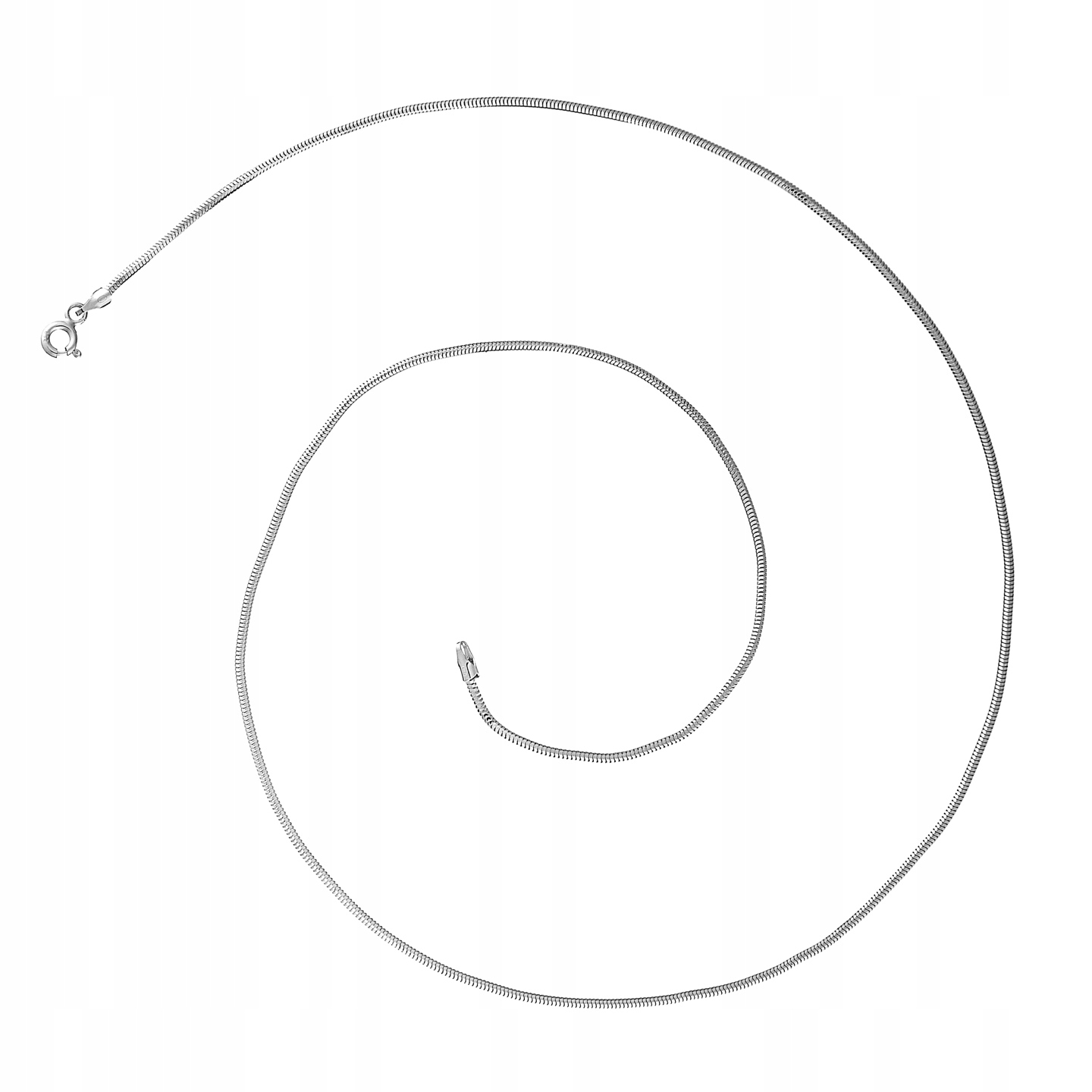 Strieborná reťazová čiara 1,4 mm 45 cm 925 DI