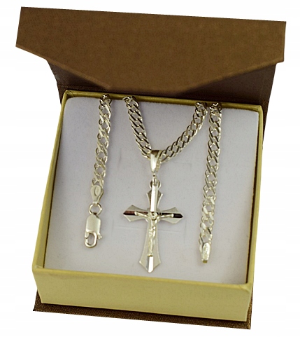 Rombo Silver Chain +Cross / - 50% / darček