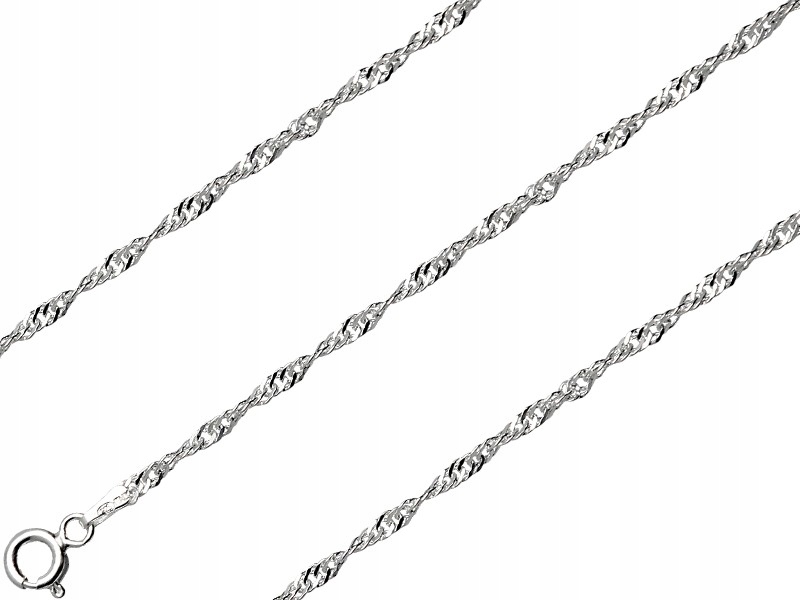 Singapur Silver Retian 80 cm 2,0 mm Silver925