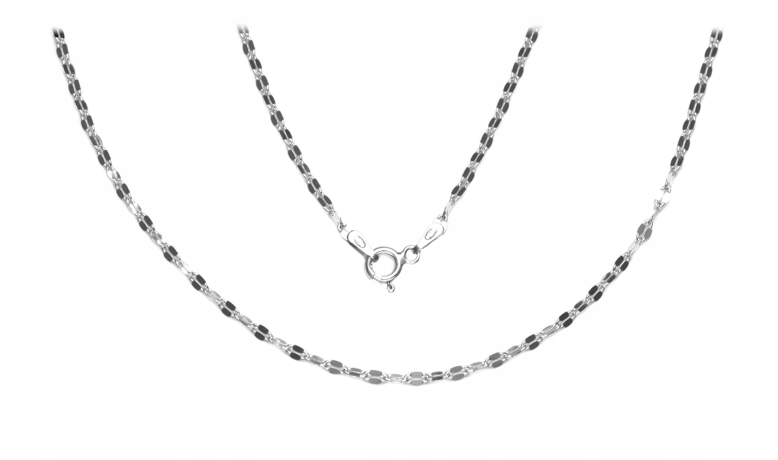 Taliansky reťazec Moczka 2mm 80 cm Striebro 925