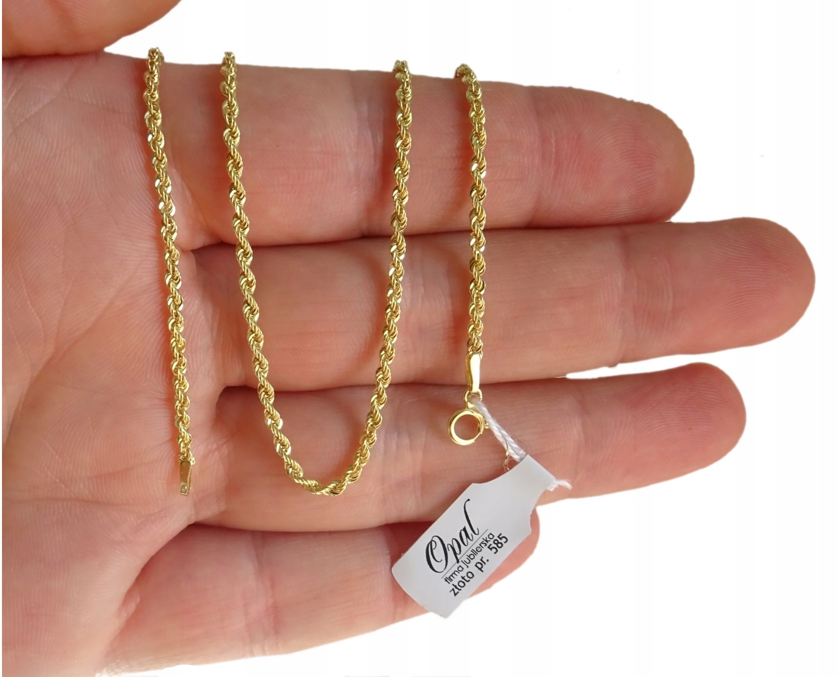 Diamond Gold Chain 585/50 cm. Rytec