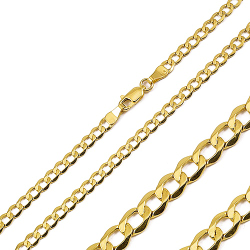 Classic Men's Golden Chain 55 cm 585