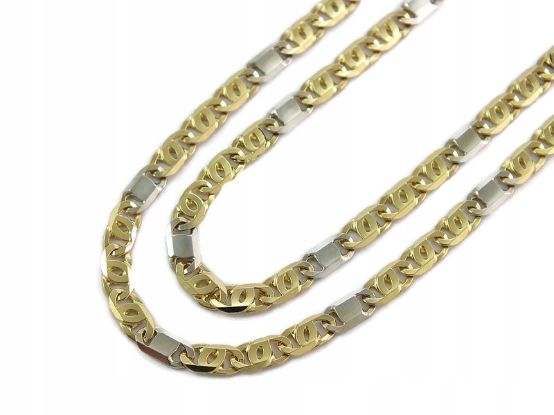 Zlatý cestný reťazec Gucci Gold Pr.585 (Gł)