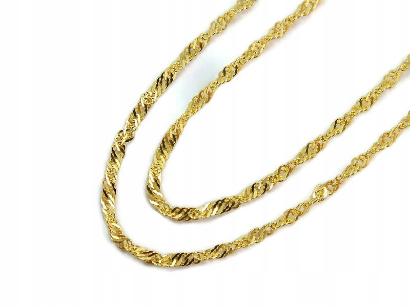 Singapur Gold Chain 50 cm PR.585
