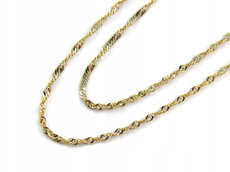 Singapur Golden Chain Rodiumly Rodiumly PR 585 (Gł)