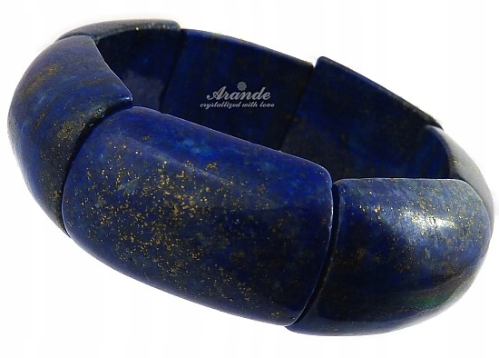 Lapis lazuli elegantný certifikát náramkov