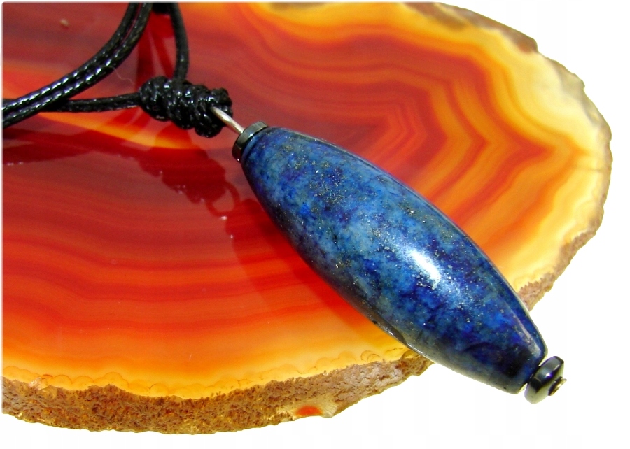 Lapis lazuli náhrdelník mužské odvahy zdravie