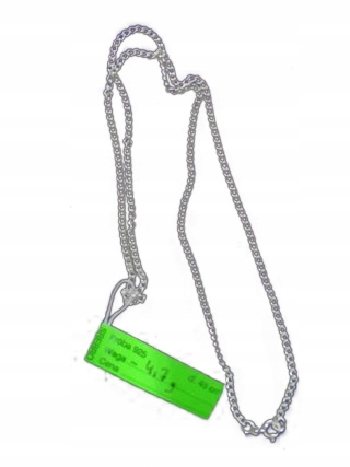 Strieborný reťazec 45 cm 4,7g obrnený - 11857