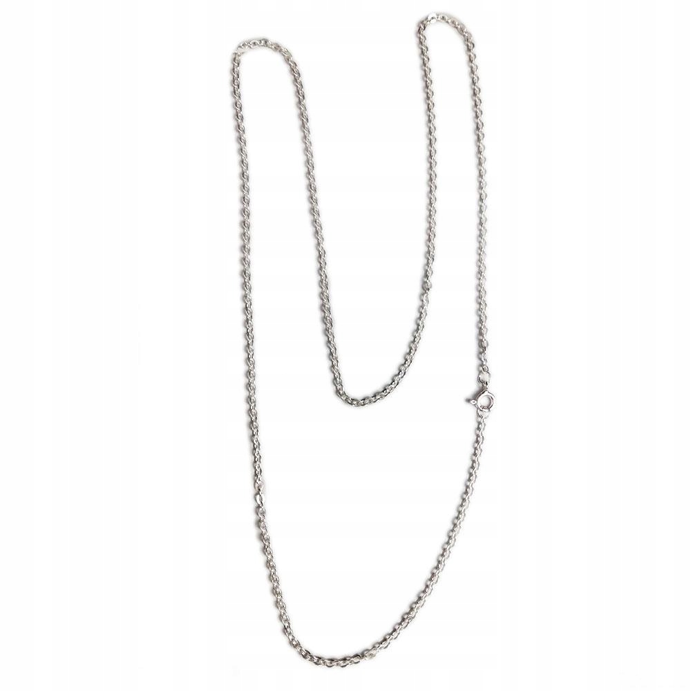 Strieborný reťazec 60 cm obrnený 4,6 g - 62636