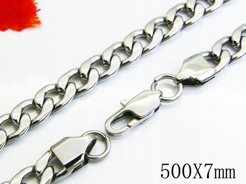 Reťazec 50 cm strieborná kvetináčka chirurgia oceľ