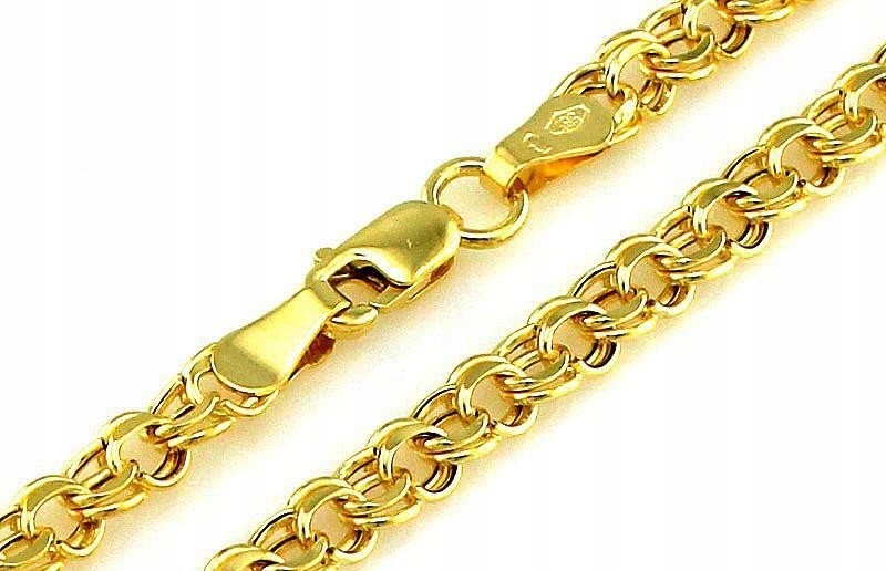 Galibardii reťazec 3,5 mm 50 cm zlato 585 14ct