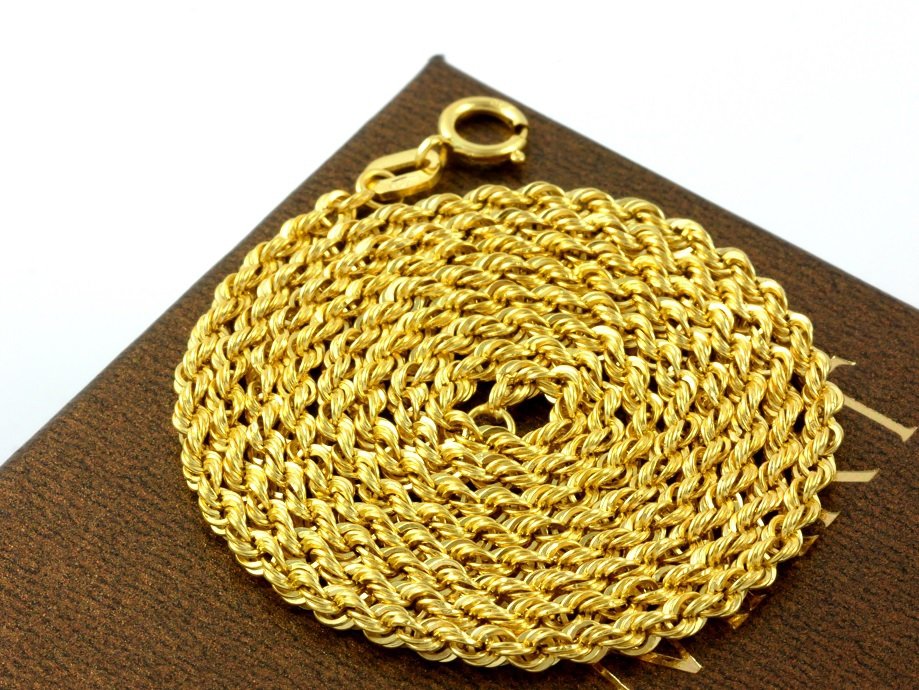 Reťazový kábel Cordel 50 cm zlato 585