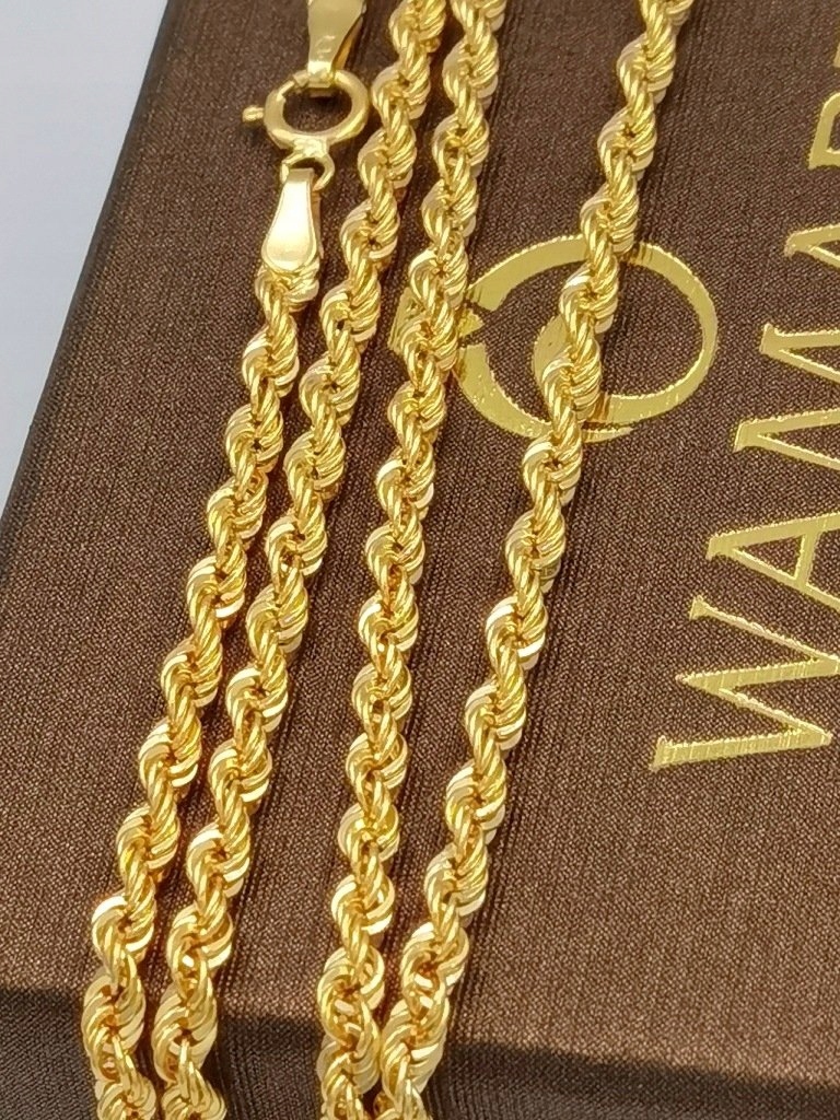 Reťazec Cordel 50 cm zlato 585