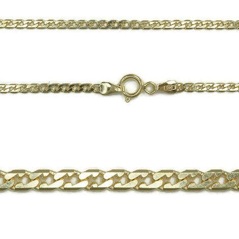 Pánska zlatá thara 585 50 cm reťaz