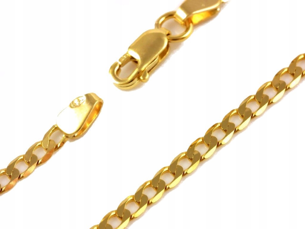 Reťazové pasty plné 2,6 mm zlato 585 14ct
