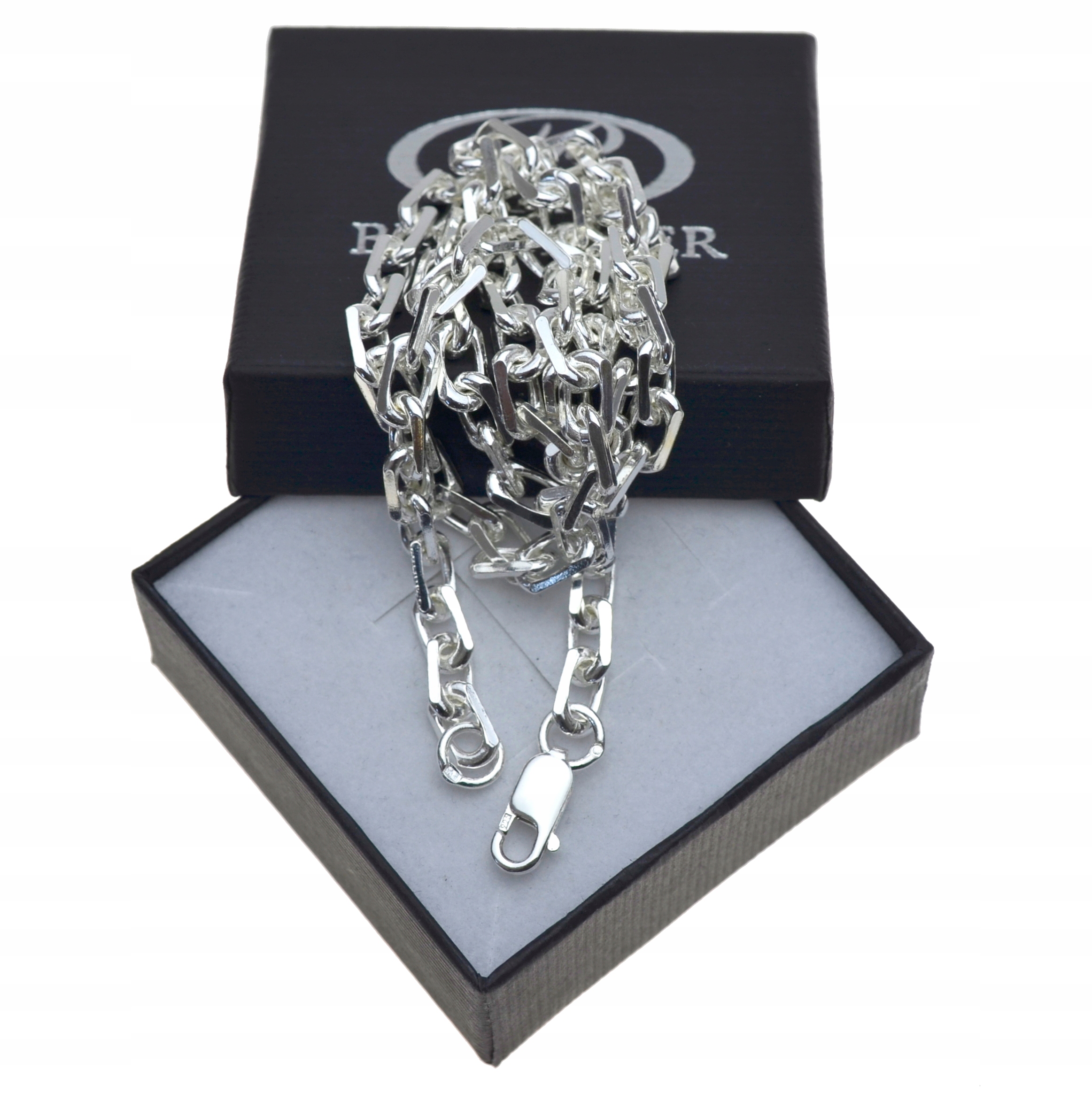 Strieborný reťazec Ankier 65 cm Anker Silver