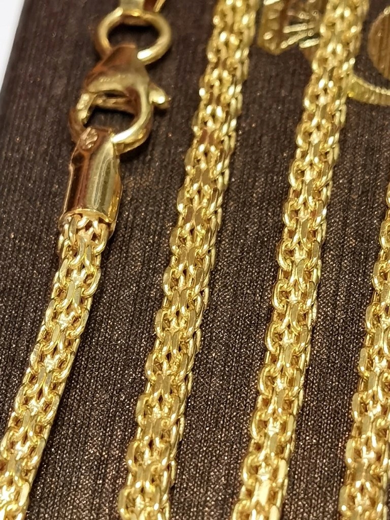 Reťazový náhrdelník Bismarck Gold 585 14Ct