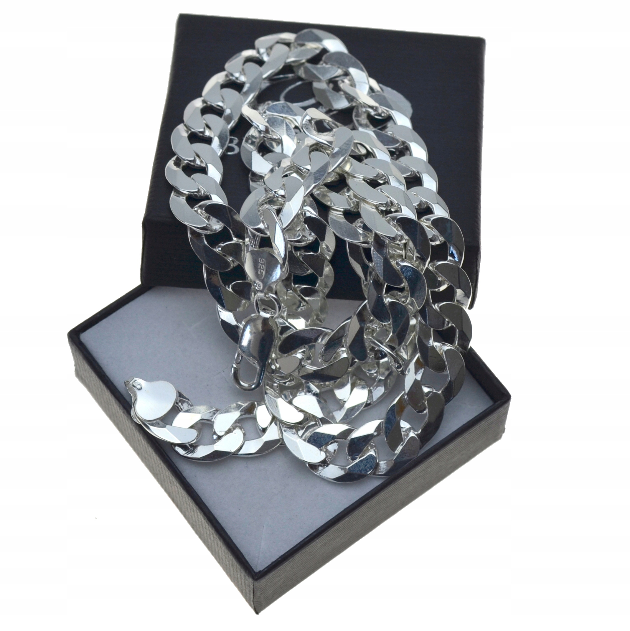 Strieborná reťaz, Razor Blade 60 cm 10,5 mm 925