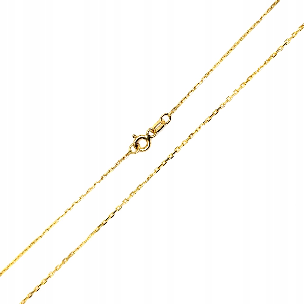 Golden Ankier Chain plný 585 45 cm