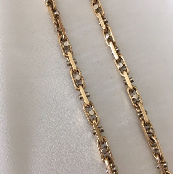 Ankar Gold Chain s Kuty 50,84g Crossbars