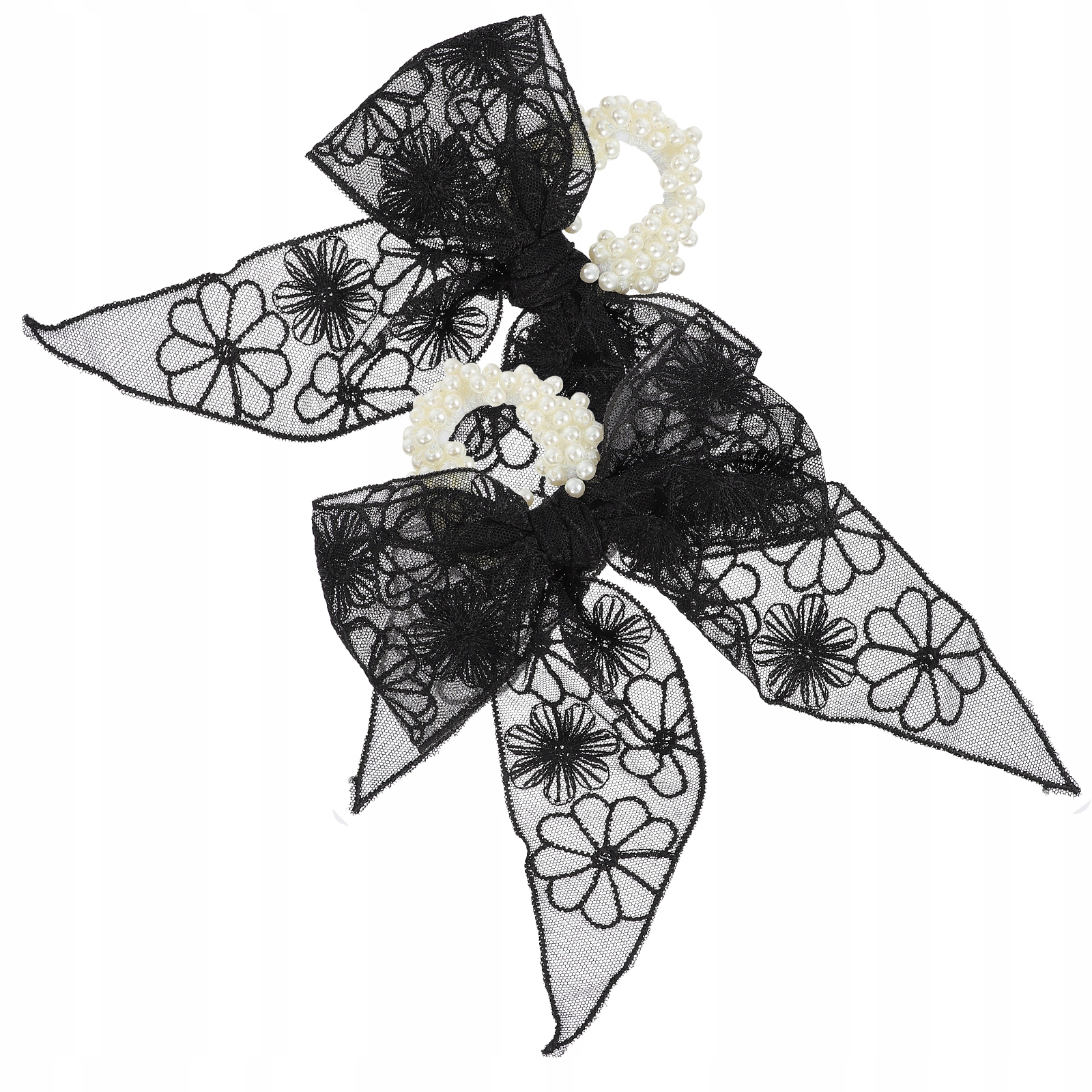 Arch of the Hair Rany of Pearl Scrunchie Women Bands