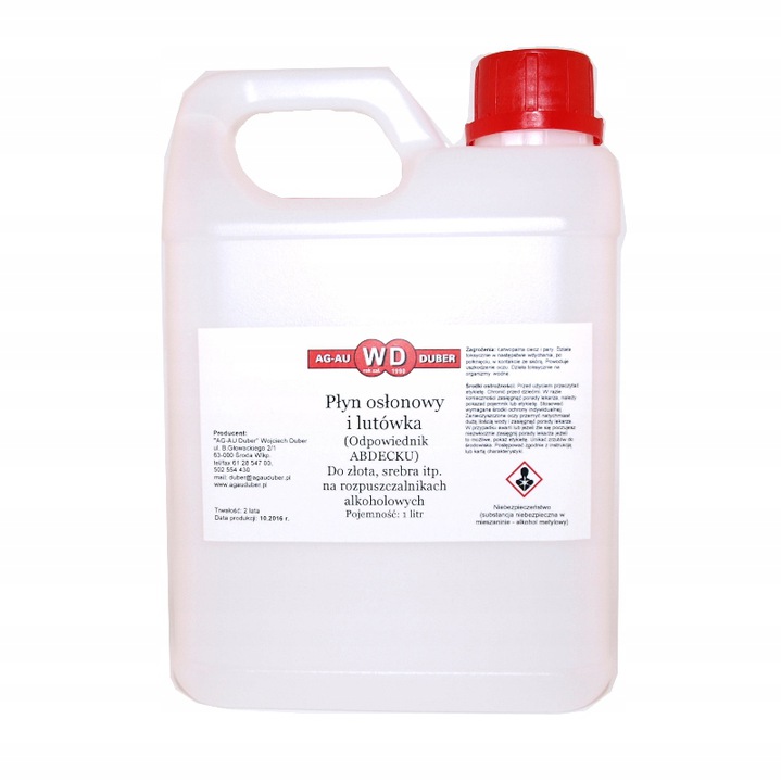 Spájkovačka strieborná ABDEK 1LITER BIG