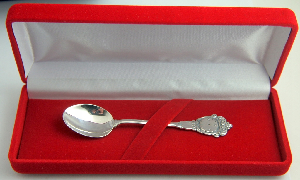 Deck Baptism Communion Silver 925 gravírovanie zadarmo