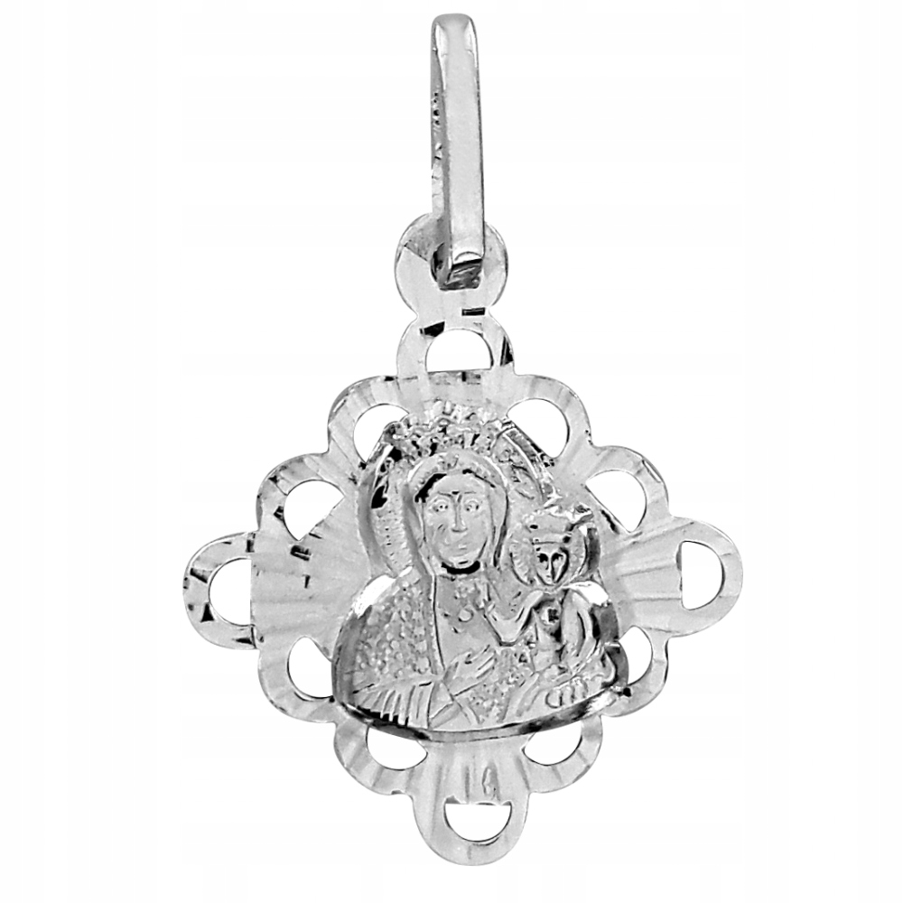 Medailová matka Boha Częschowa Silver Trial 925