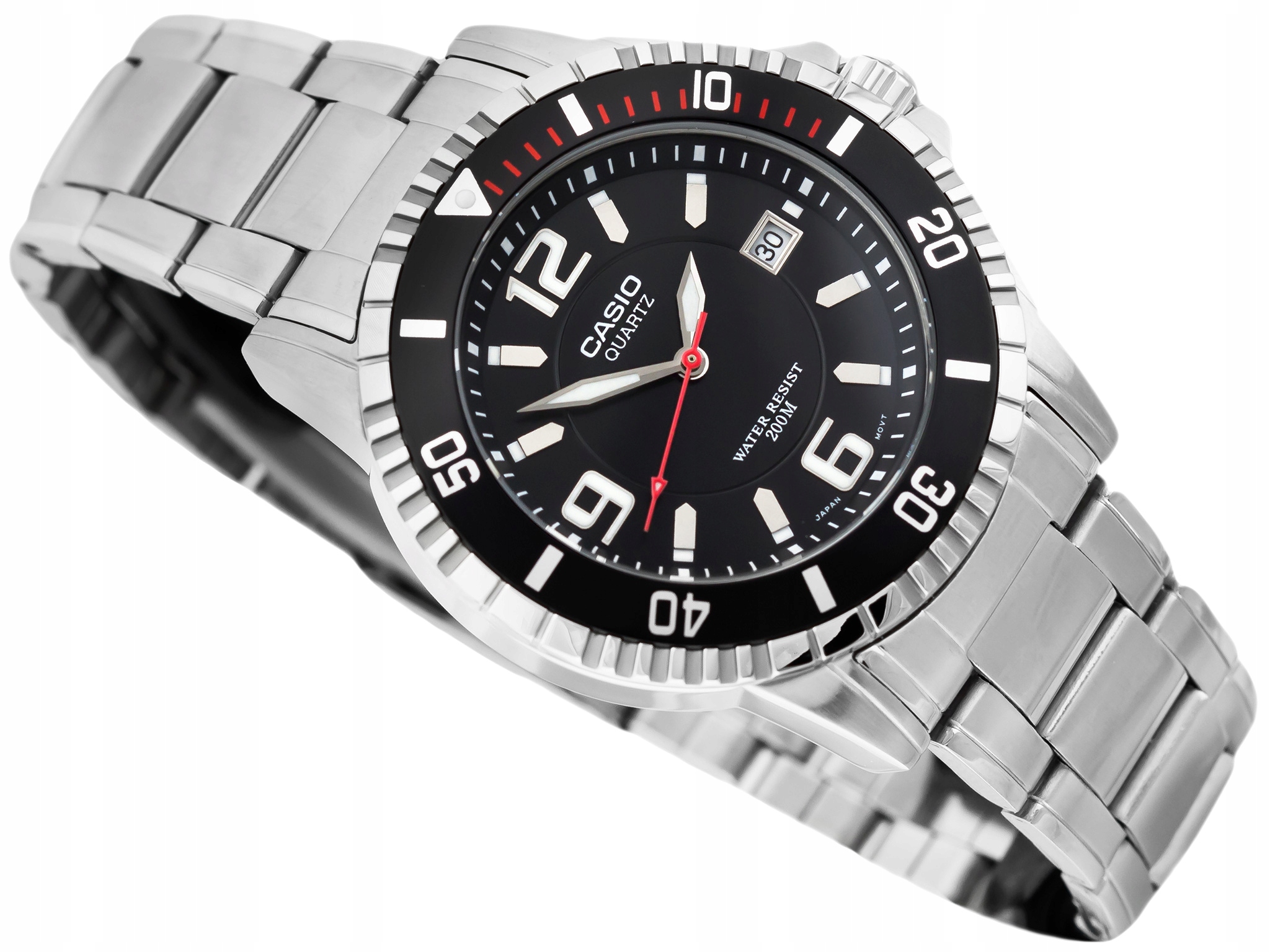 Pánské hodinky - Casio Mtd-1053d-1Ves 200 m potápači Mužské hodinky