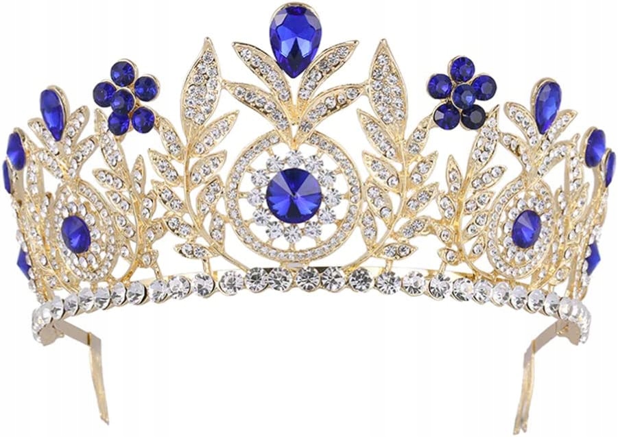 Milisten Krysztaowa Lubna Miss Fashion Tiara Kryszta