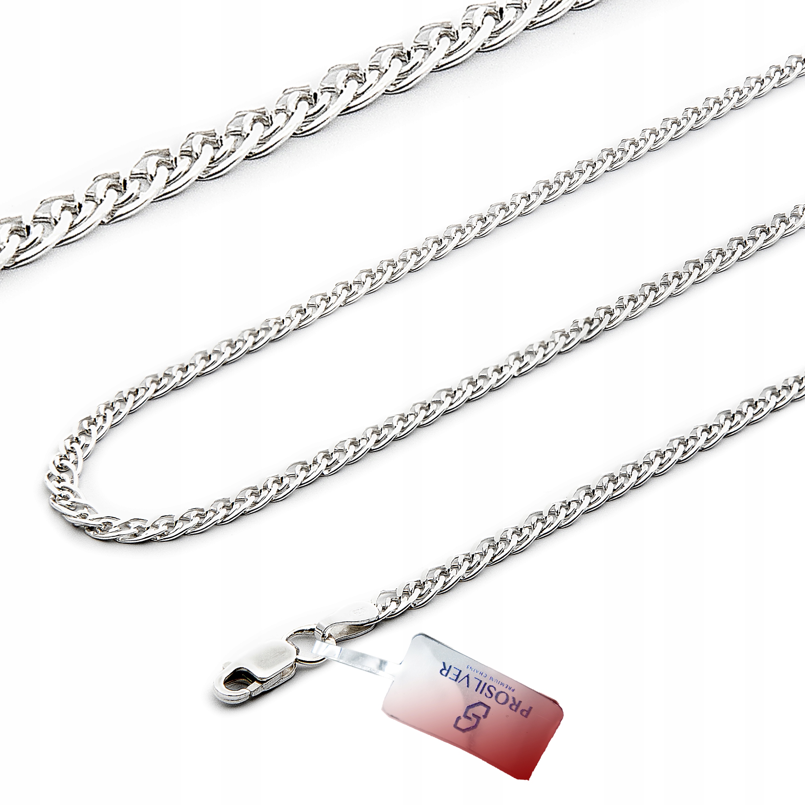 Plastal, non -silver reťazec 925 50 cm 4,9gr