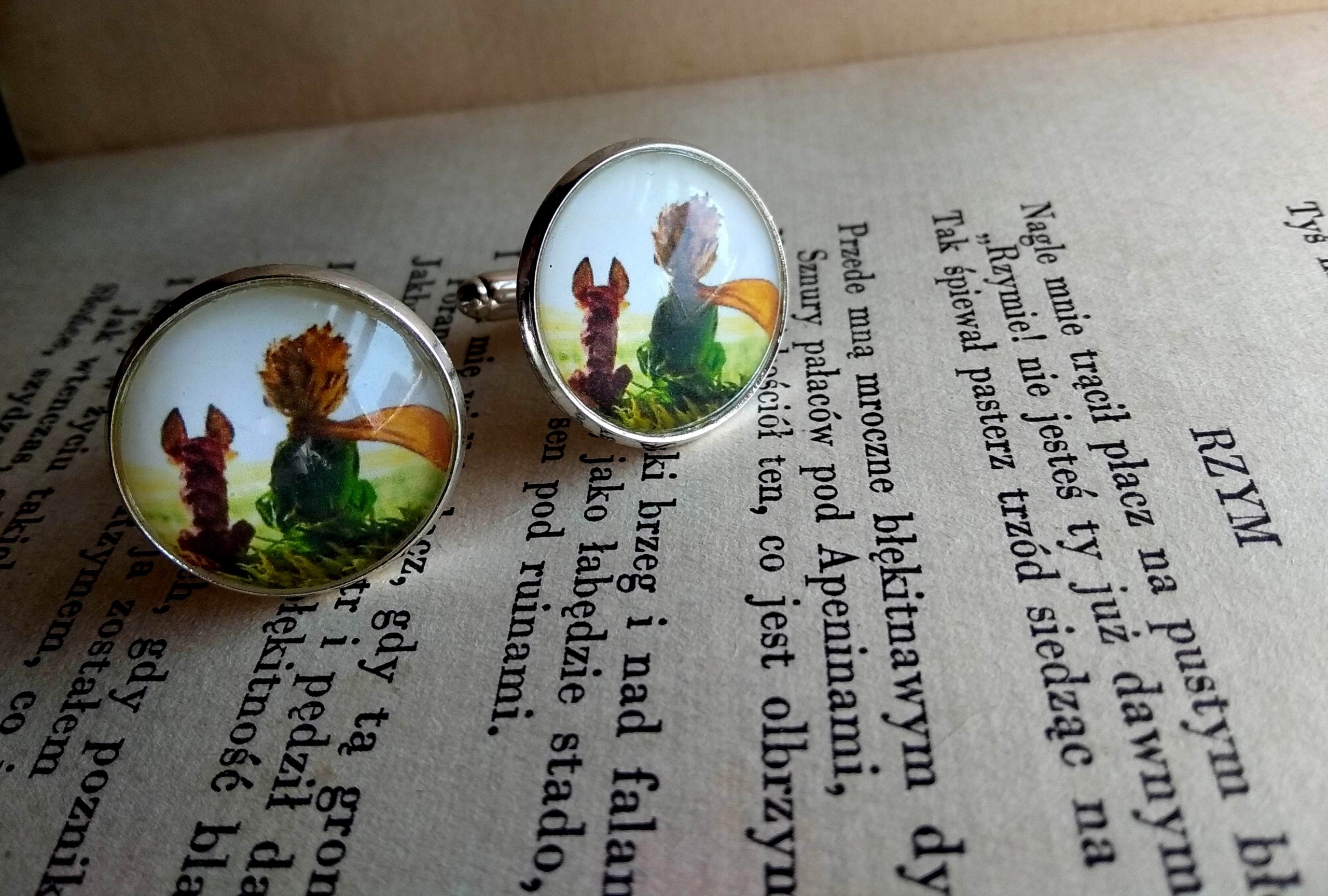 Little Prince a Fox Cufflinks Box