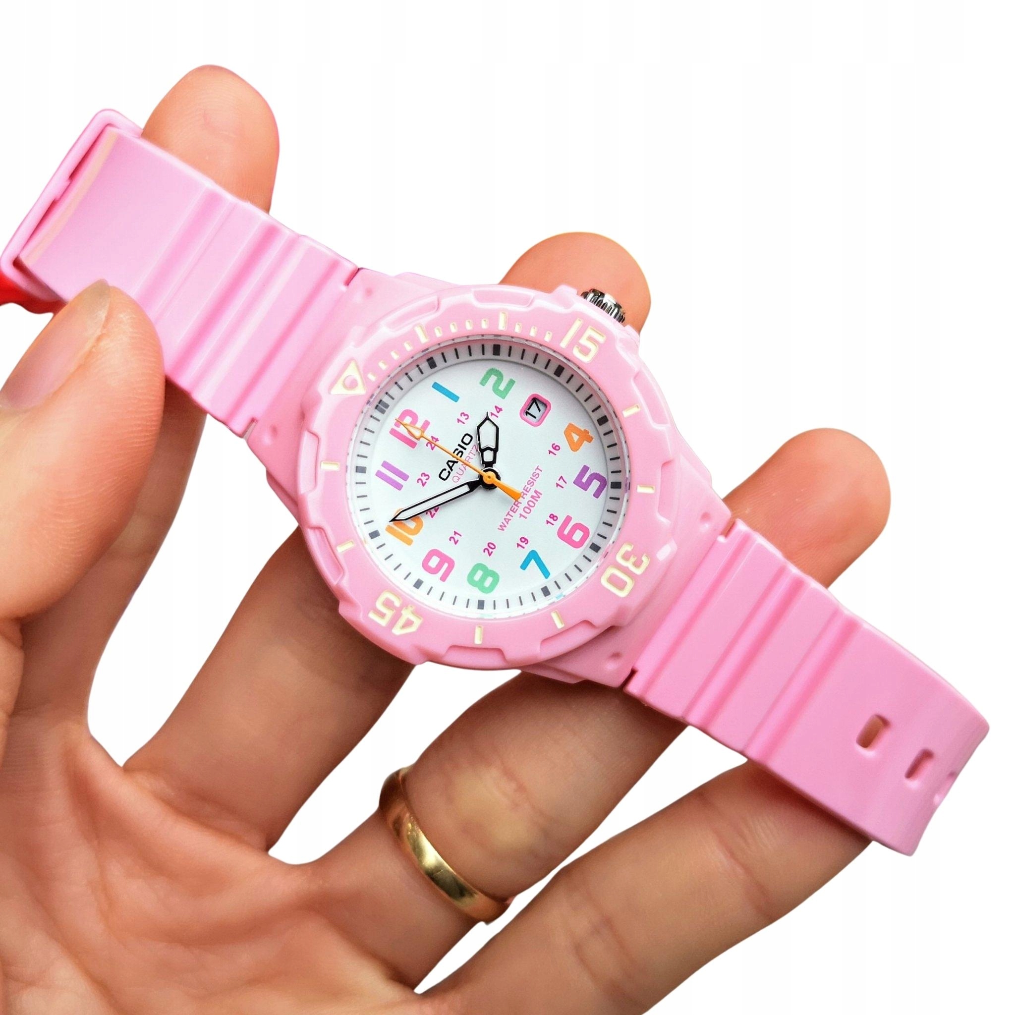 Detské hodinky - Značkové hodinky pre dievča Casio Pink 100m