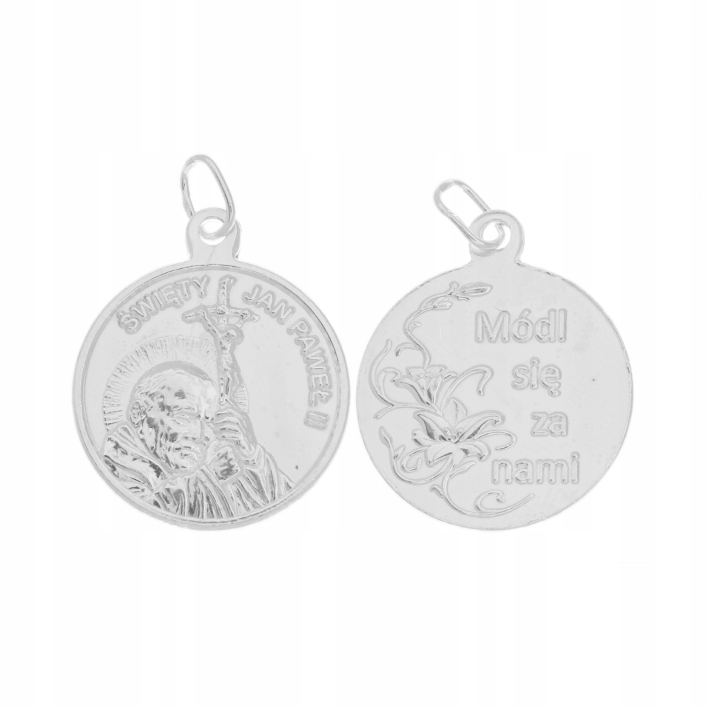 Strieborná medaila - Svätý Ján Pavol II Silver 925