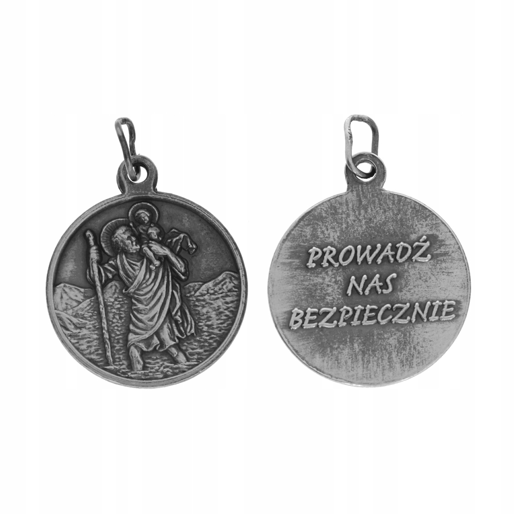 Strieborná medaila - Saint Krzysztof Silver 925