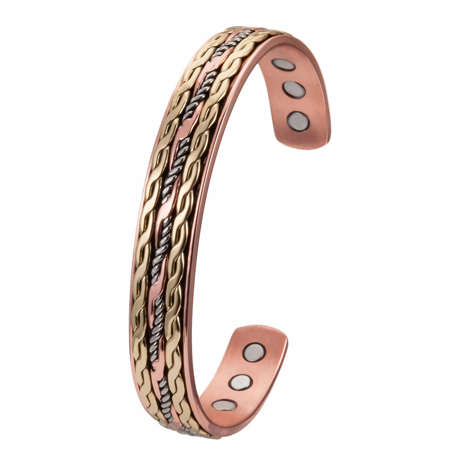 Meď-meď magnetoterapeutické náramky