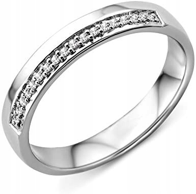 Miore Ring Gold 9ct Diamond 0,07Ct R. 13