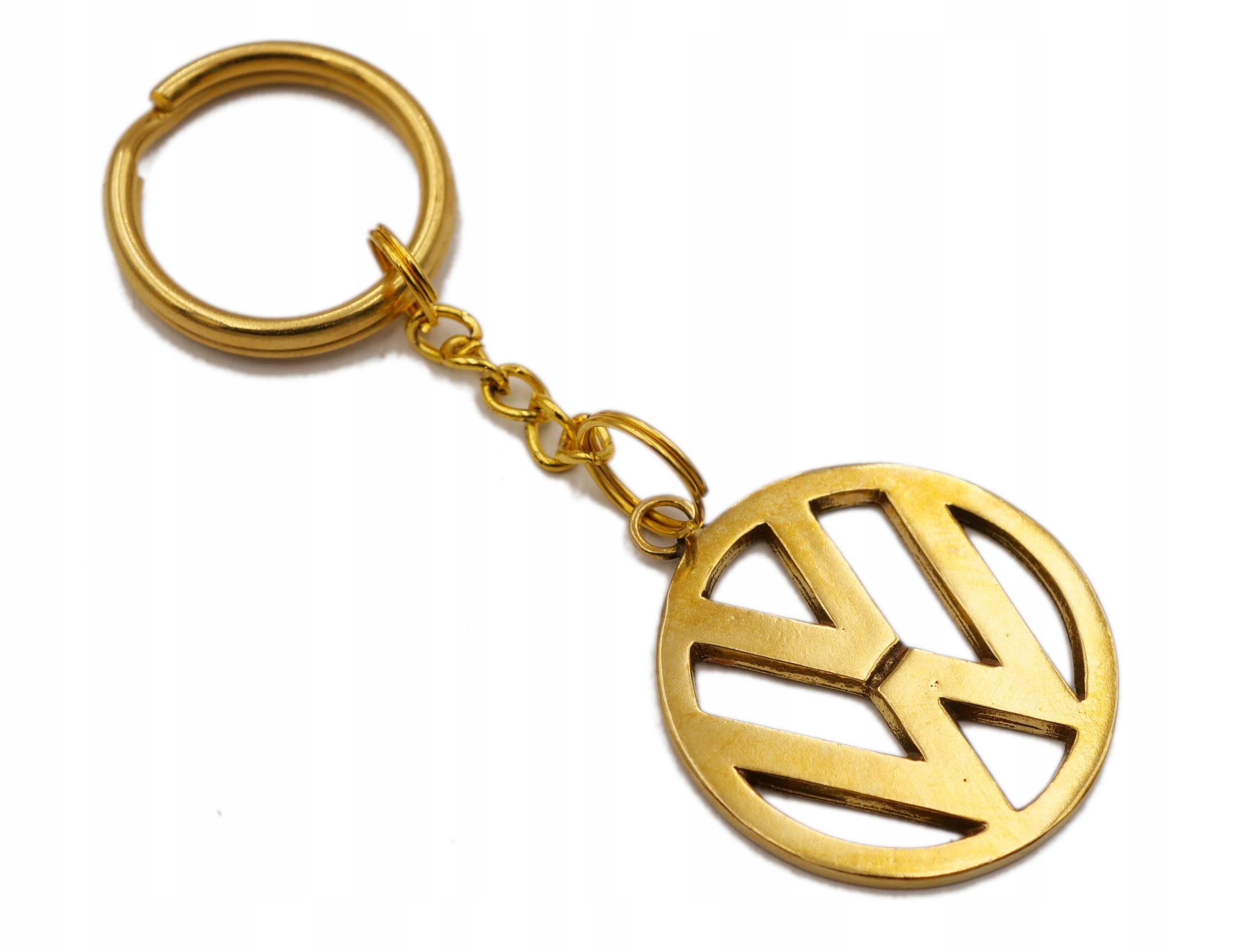 Mosadzný kľúč Keychain Volkswagen duży