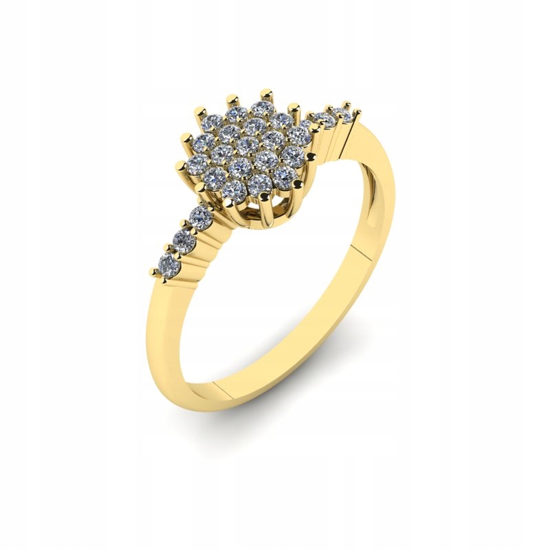 NAJKRAJŠÍ GLOSSY RING ZLATÝ DARČEK
