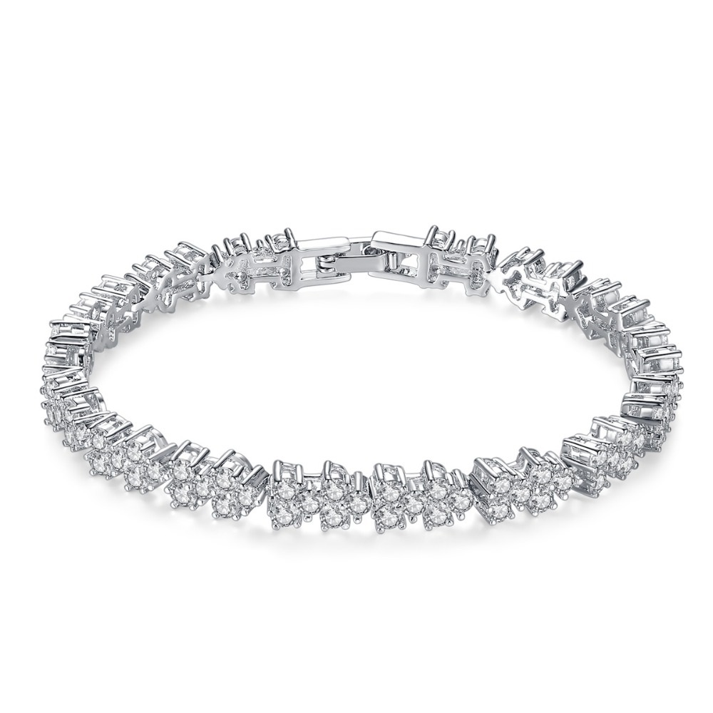18K ZLATÝ NÁRAMOK Swarovski NASSARIUS