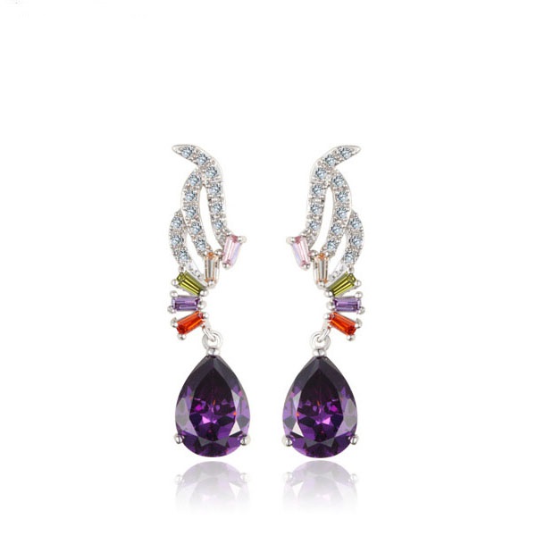 NASSARIUS ÚŽASNÉ ZLATÉ SWAROVSKI Svadobné náušnice