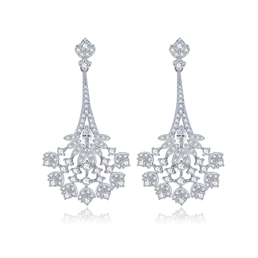NASSARIUS CASTELLO NÁUŠNICE SWAROVSKI ZLATÉ PLATENÉ