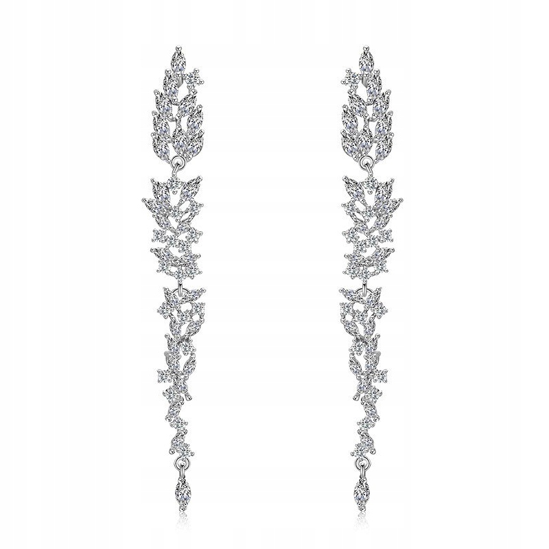 NASÁRSKE ĽADOVÉ NÁUŠNICE ZAVESENÉ S BOHO ZIRCONIA