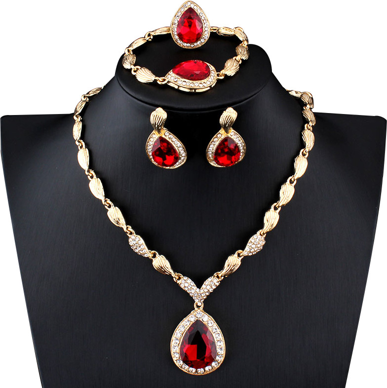 Náramky náhrdelníka Gold-B004 Set