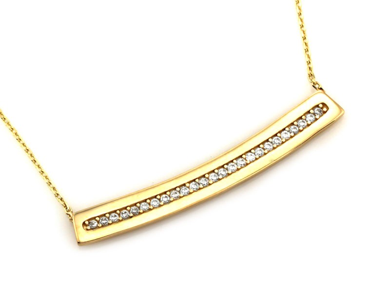 Celebrity Náhrdelník na pečenie zásobník Gold 585 #1